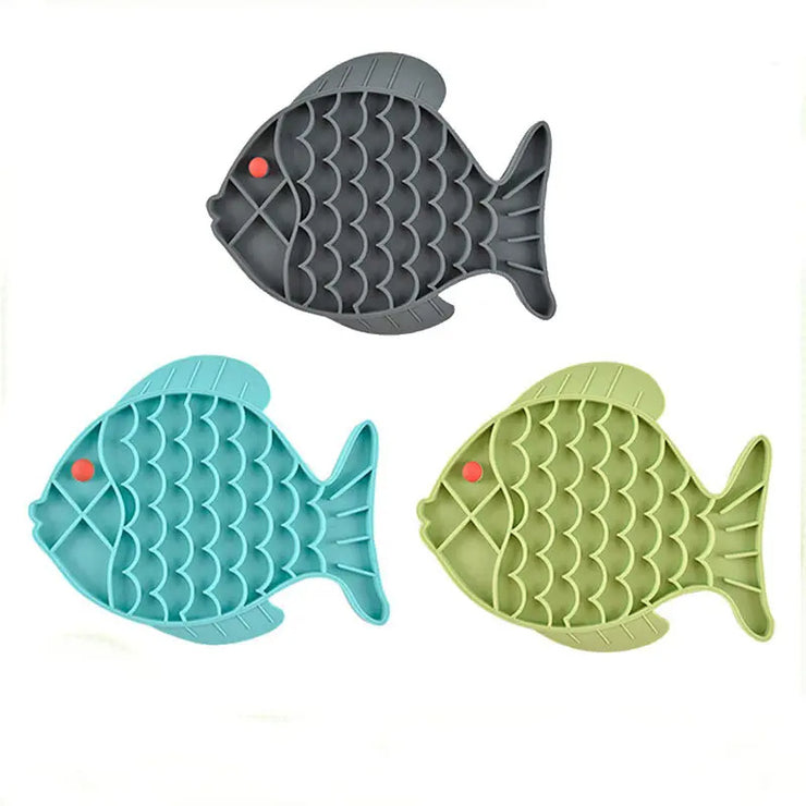 Silicone Food Plate Lick Mat For Pets