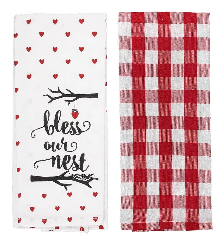 Buffalo Plaid Kitchen Towels Set Of 8