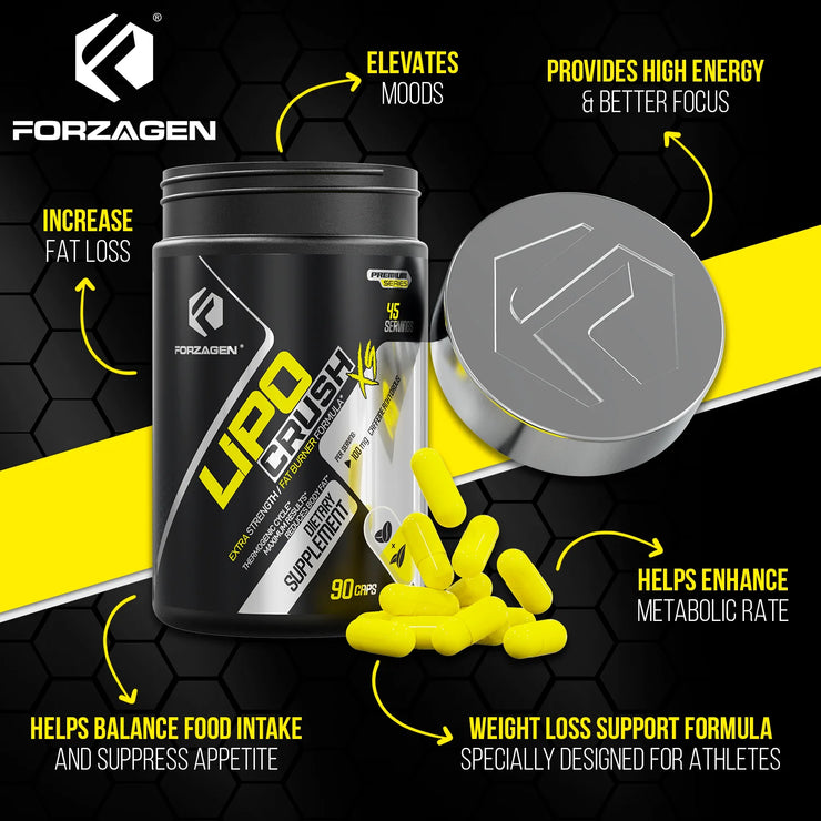 Forzagen Lipocrush Fat Burner Pills