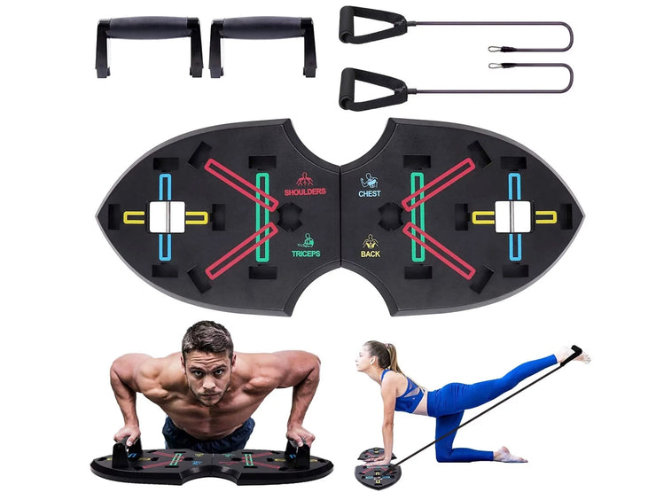  Push Up Rack Fitness Bands