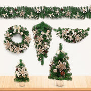 Christmas Wreath Window Decoration