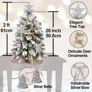 Artificial Mini Christmas Tree With Lights