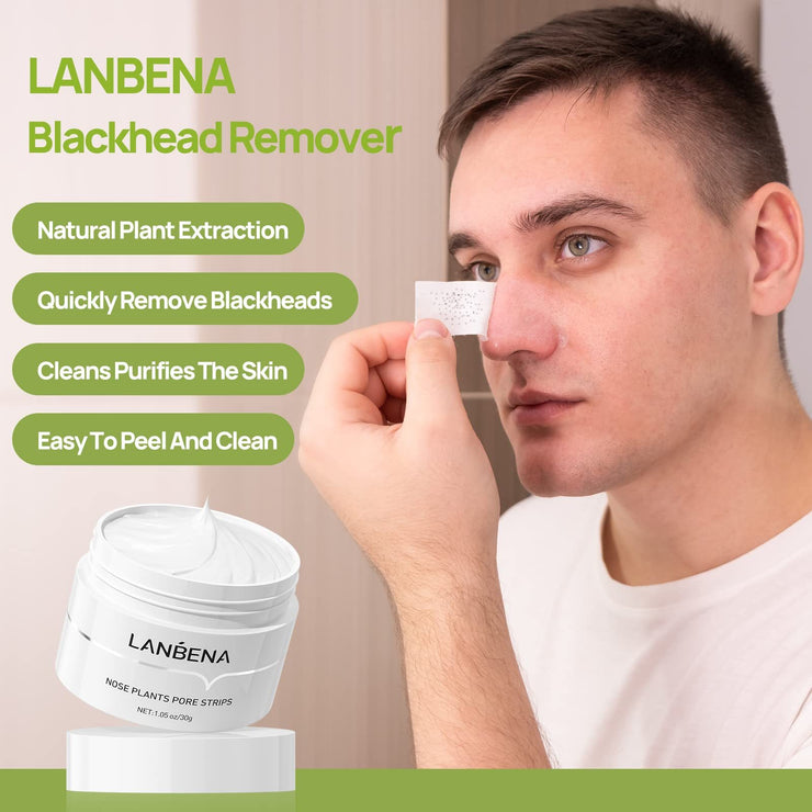 LANBENA Blackhead Mask Pore Strips