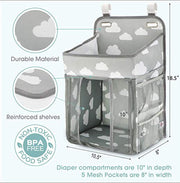 Portable Baby Crib Organizer Bag