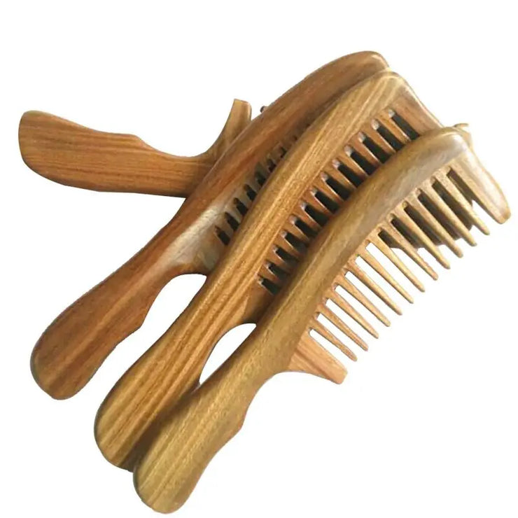 Handmade Non-Static Sandalwood Pocket Comb