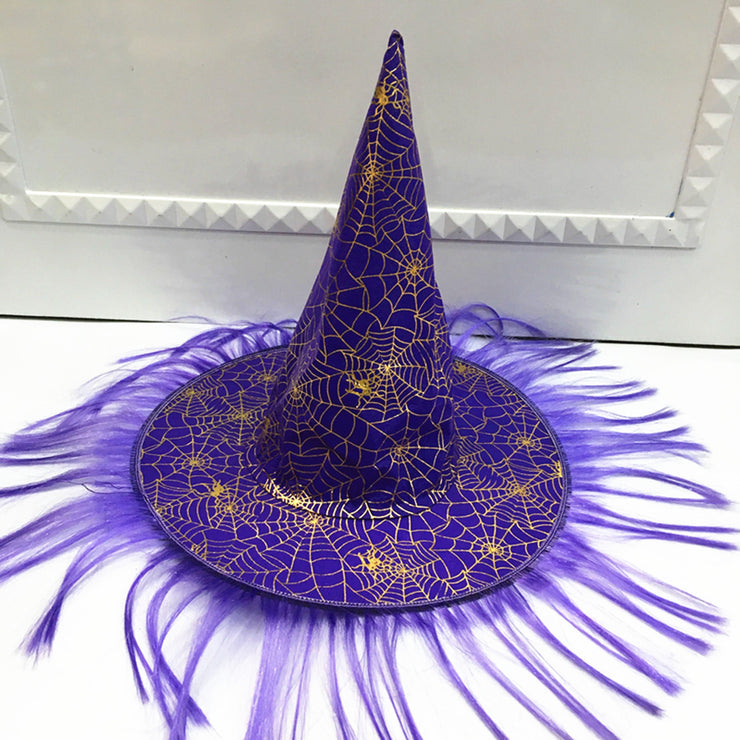 Halloween Masquerade Wizard Hat