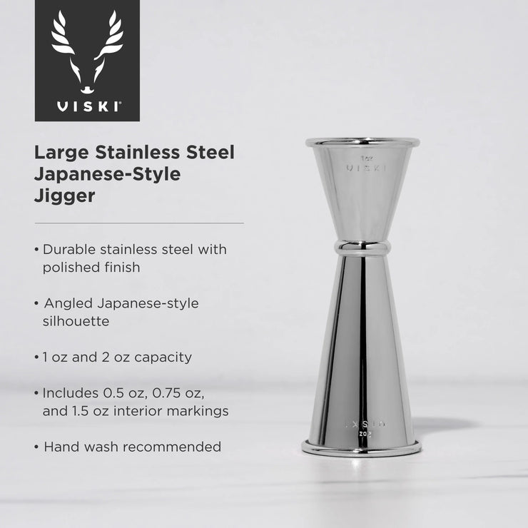 Stainless Steel Double Jigger For Cocktails