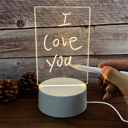 Transparent Luminous LED Night Lights 