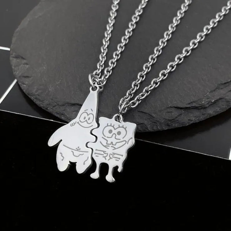 Best Friend Pendant Necklace 