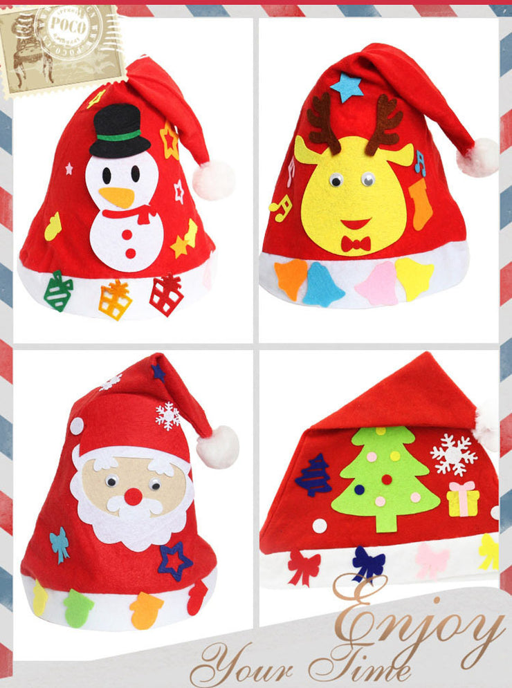 DIY Christmas Hats for Kids: Nursery School Essentials