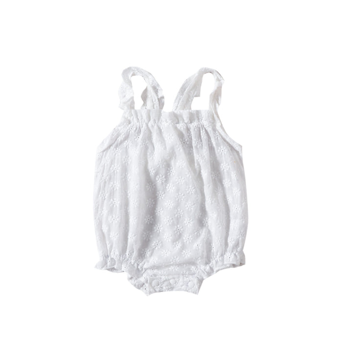 Newborn Baby Sleeveless Short Jumpsuit