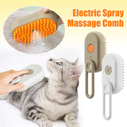 Electric Spray Cat Hair Removal Steam Brush