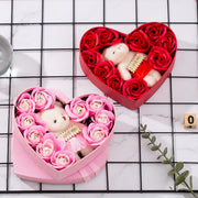 Heart-shaped Rose Christmas Gift Box