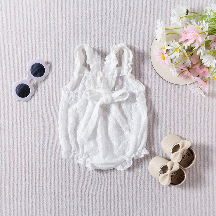 Newborn Baby Sleeveless Short Jumpsuit