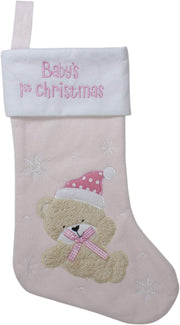 Teddy Bear Christmas Stocking