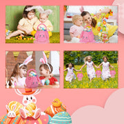 Plush Easter Bunny Bags Basket 