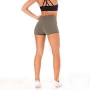 THE GYM PEOPLE High Waist Yoga Shorts – Tummy Control Fitness Shorts with Deep Pockets