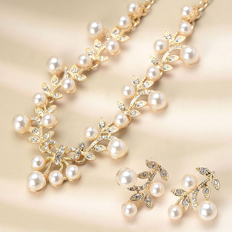 Pearl Bohemian Style Jewelry Set