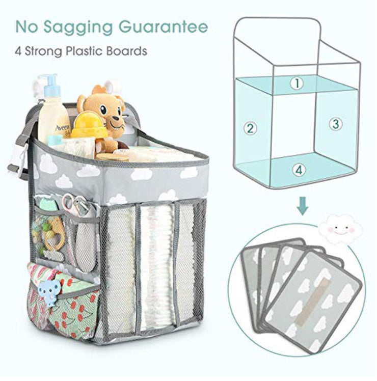 Portable Baby Crib Organizer Bag