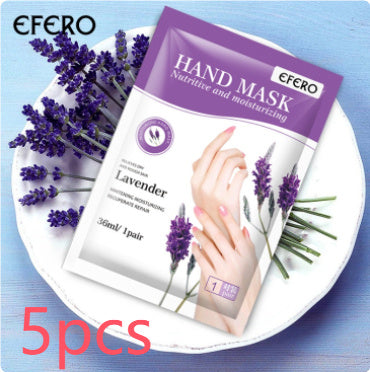 Lavender Hand Mask Gloves