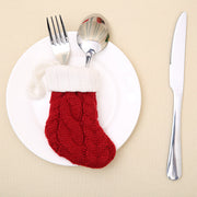 Christmas Tableware Xmas Fork Bag