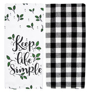 Buffalo Plaid Kitchen Towels Set Of 8