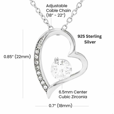 To My Wife | Heart Necklace