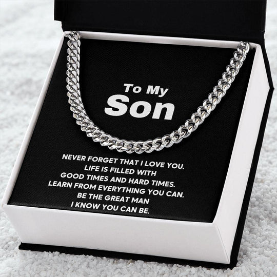 To My Son - I Love you