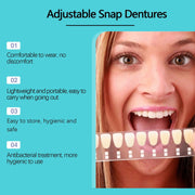 EELHOE Adjustable Snap On Dentures