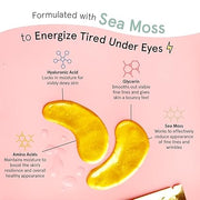 Gold Under Eye Masks – 24 Pairs for Dark Circles, Puffiness, and Wrinkles – Gel Patches, Perfect Gift for Women