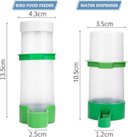 Bird Feeder & Water Dispenser Set