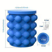 Silicone Ice Bucket And Cube Tray