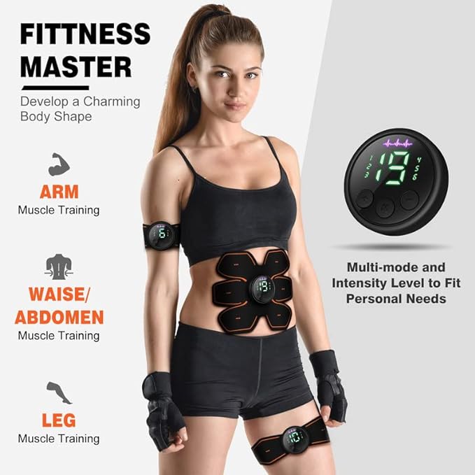 Electric Muscle Toner Belt ABS Toning & Fat Burner