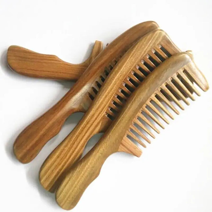 Handmade Non-Static Sandalwood Pocket Comb