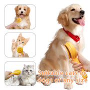 Pet Self Cleaning Slicker Brush