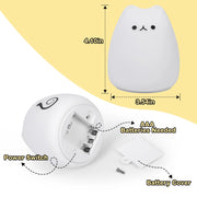 Silicone Cat Night Lights