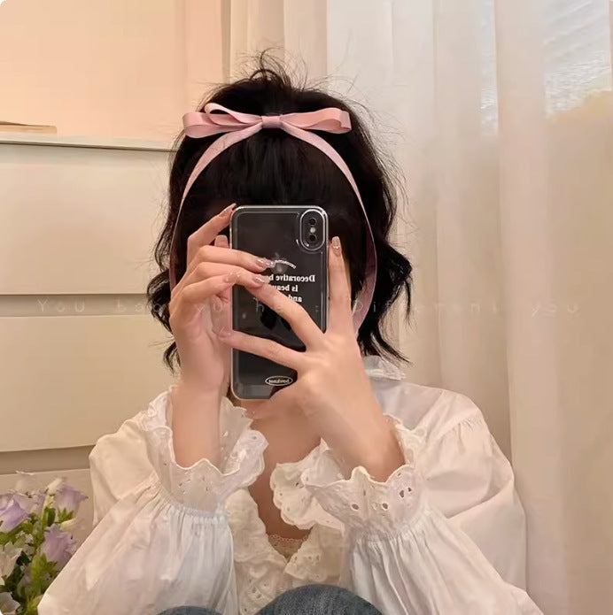 Ribbon Bow Hair Clip