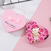 Heart-shaped Rose Christmas Gift Box