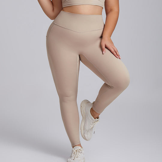 Sports Workout Clothes Women's No Embarrassment Line Tight Trousers Stretch Suit