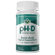 Ph-D Boric Acid Vaginal Suppositories